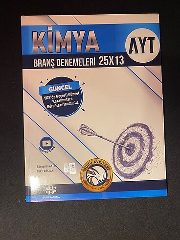 Ayt kimya bilgi sarmal denemeleri