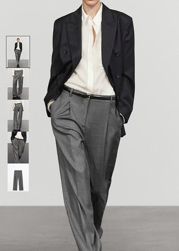 Massimo Dutti Sikligin Ve Rahatligin Bulustugu Gri Takim