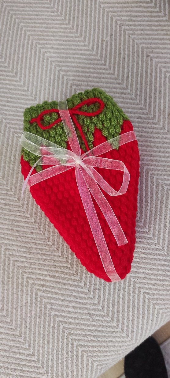 Kırmızı Renkli Banyo Süngeri - Görsel 2