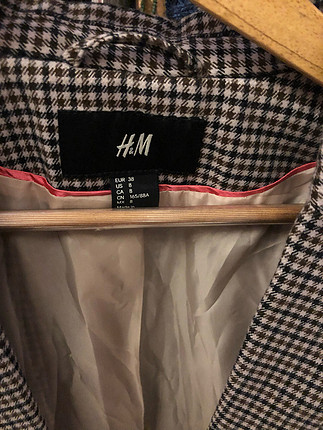 H&M Vizon rengi blazer ceket