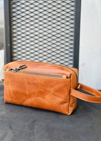 Hugo Boss Hakiki Deri El Cantasi
