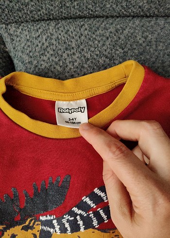 24-36 Ay Beden Erkek Çocuk Baskılı Uzun Kollu Triko Pijama Takımı