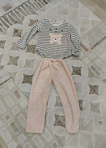 Kız Çocuk Polar pijama Takımı
