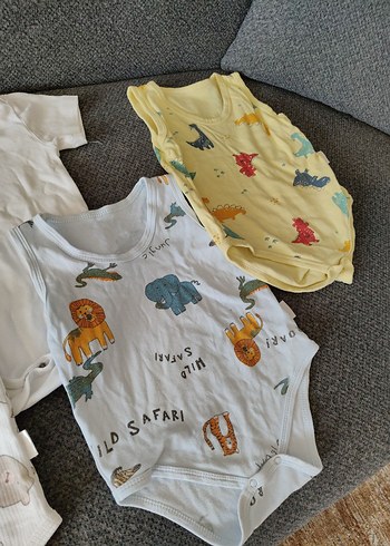 Bebek Erkek Bohem Uzun Kollu çıtçıtlı Body - Görsel 6