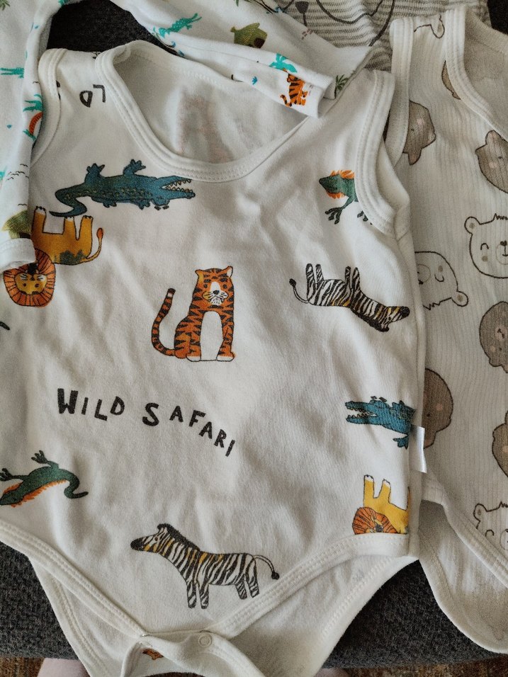 Bebek Erkek Bohem Uzun Kollu çıtçıtlı Body - Görsel 4