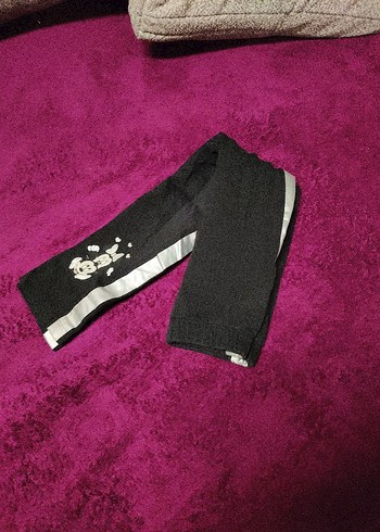 Kız Çocuk Siyah Goth Tarzı Sweatshirt ve Eşofman - Görsel 5