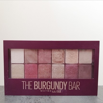 Maybelline The Burgundy Far Paleti 