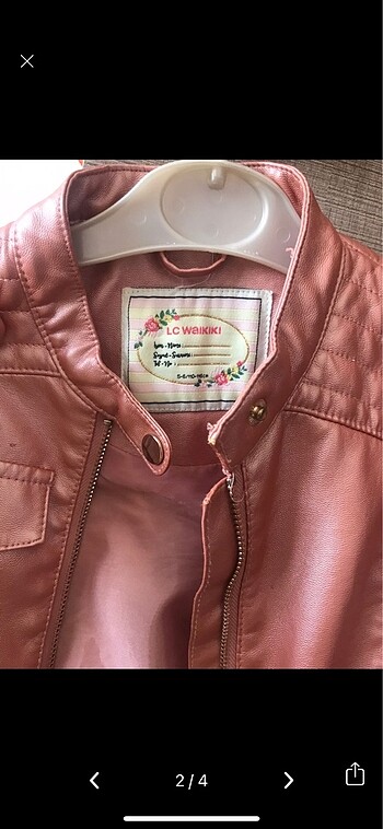 LC Waikiki Kız çocuk deri ceket