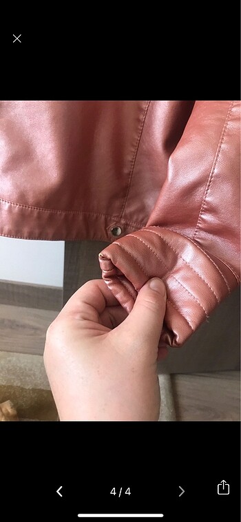6 Yaş Beden çeşitli Renk Kız çocuk deri ceket