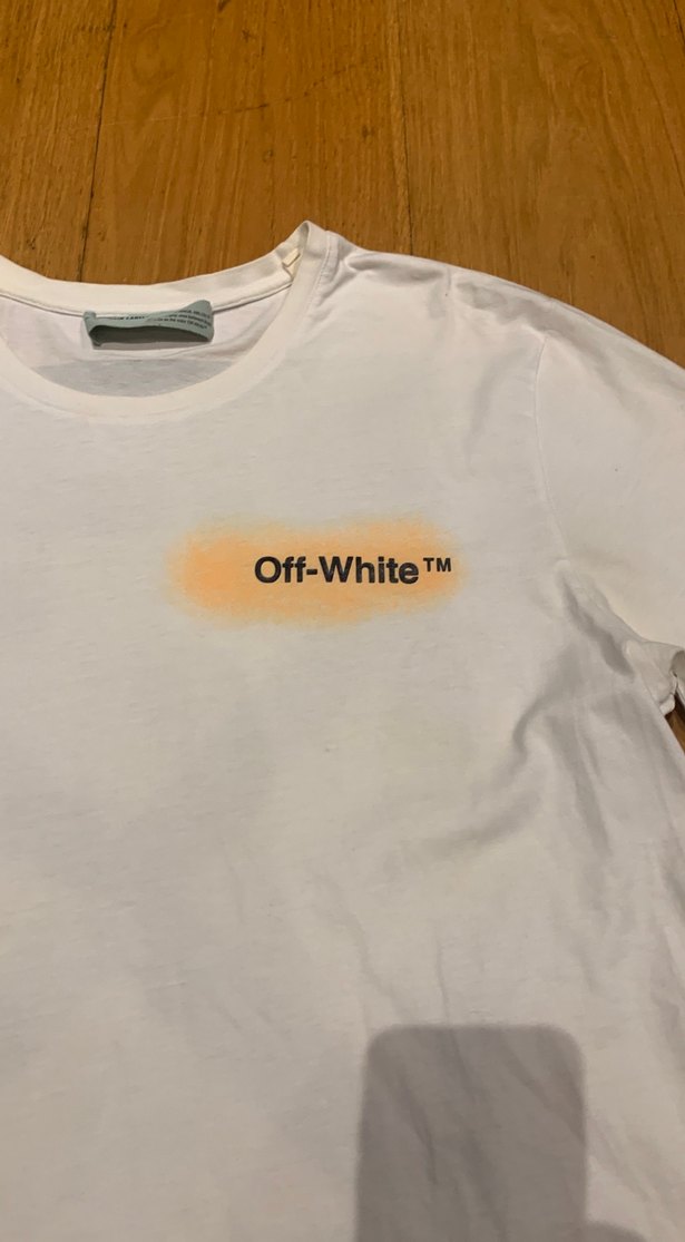 Off-White Beyaz Minimal Tişört orjinaldır — görsel 2/9