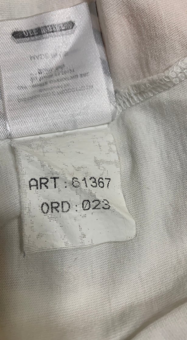 Off-White Beyaz Minimal Tişört orjinaldır — görsel 9/9