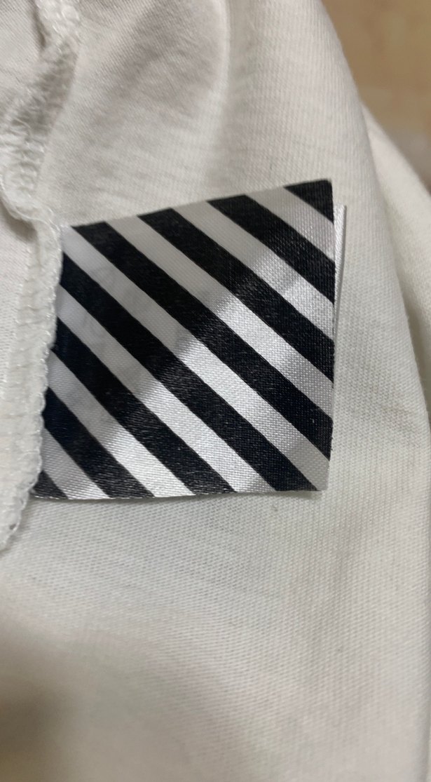 Off-White Beyaz Minimal Tişört orjinaldır — görsel 6/9
