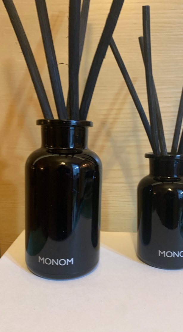 MONOM Siyah Cam Aroma Difüzör Seti — görsel 3/3