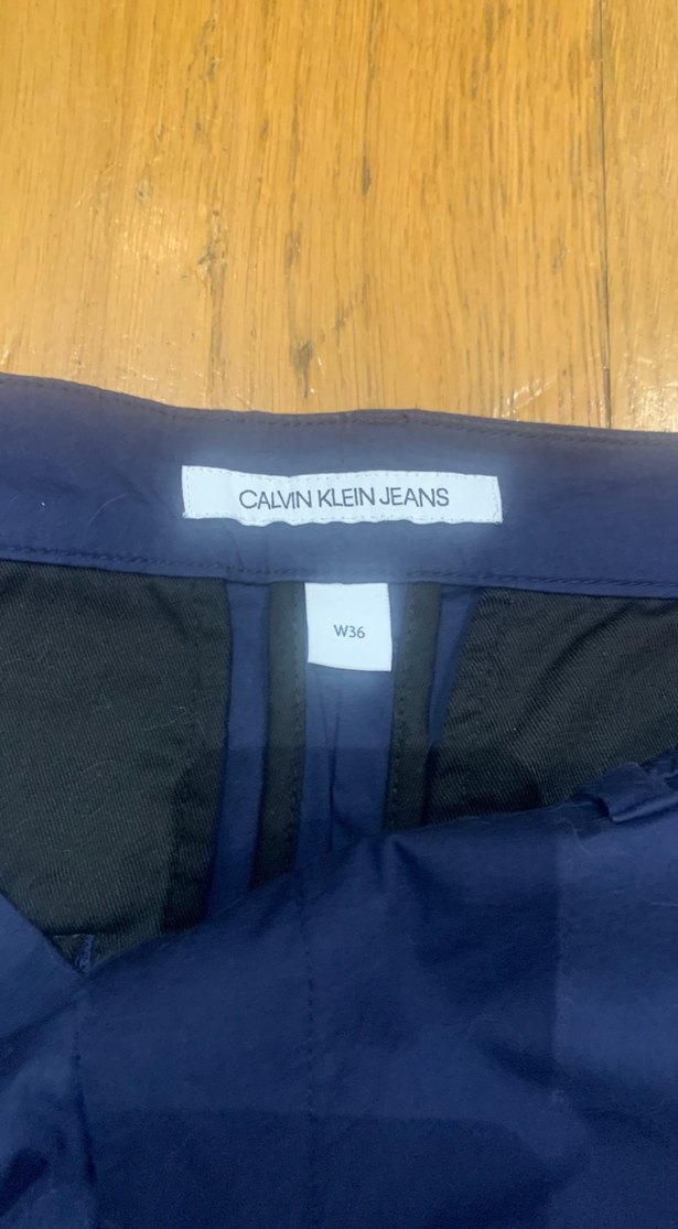 Lacivert Rahat Erkek Şort  CALVIN KLEIN JEANS — görsel 2/3