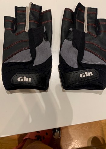 Diğer Gill Siyah Gri Spor Eldivenler