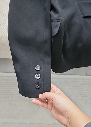 36 Beden Siyah blazer ceket 