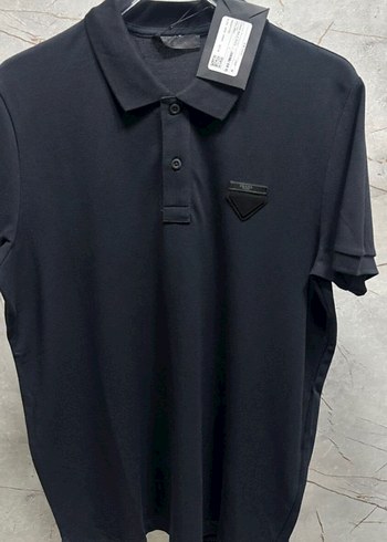 Prada Siyah Polo Tisort