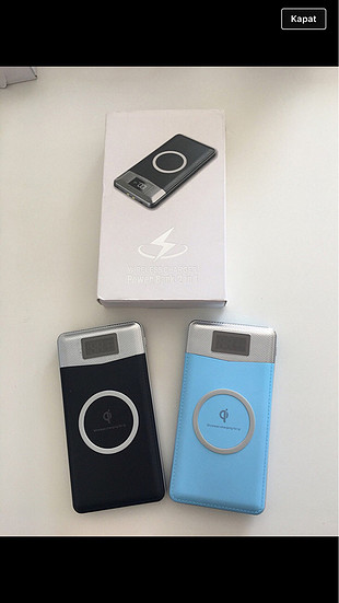 Wireless Özellikli 10000 mAh Powerbank
