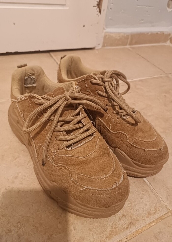 KADIN CAMEL SNEAKER - Görsel 3