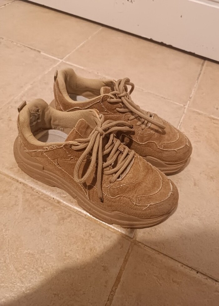 KADIN CAMEL SNEAKER - Görsel 4