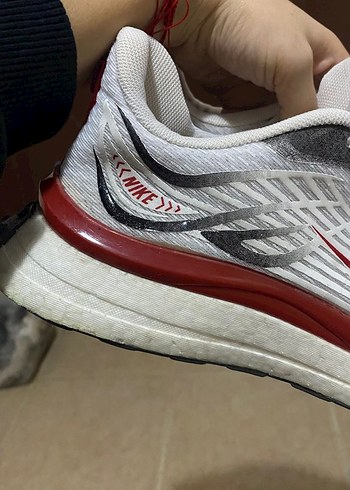 Beyaz Nike ERKEK Spor Ayakkabı - Görsel 6