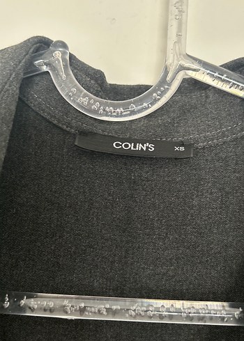 xs Beden Düğmeli Siyah Keten Kadın Gömlek