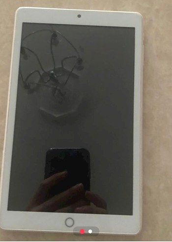 Beyaz Tablet Samsung