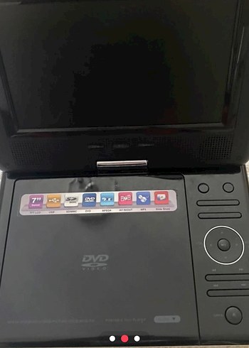 Beyaz GoldMaster Dizüstü DVD Player - Görsel 2
