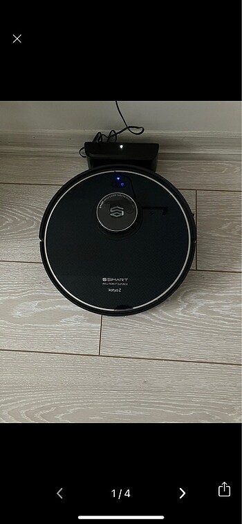 Şımart katta z robot süpürge