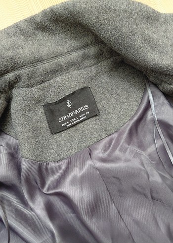 Stradivarius Gri Melanj Klasik Ceket