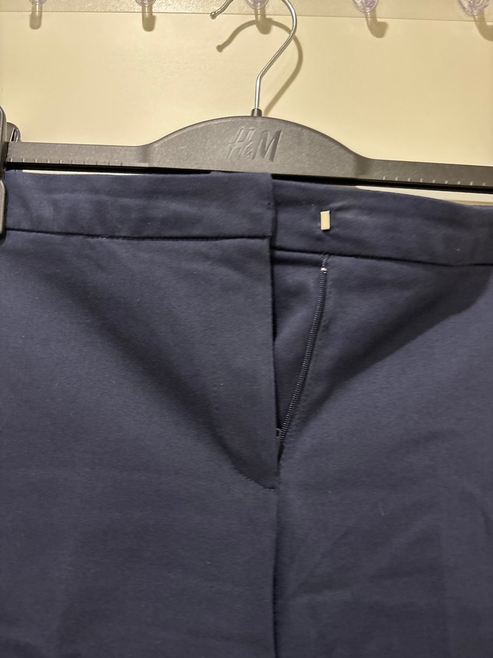 Lacivert Kadın Kumaş Pantolon - Görsel 2