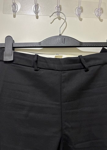 Siyah Kadın Ofis Kumaş Pantolon - Görsel 2