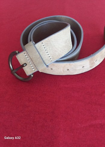 Massimo Dutti Bej Deri Kemer Siklik Ve Rahatlik Bir Arada