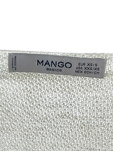 xs Beden beyaz Renk Mango Bluz %70 İndirimli.