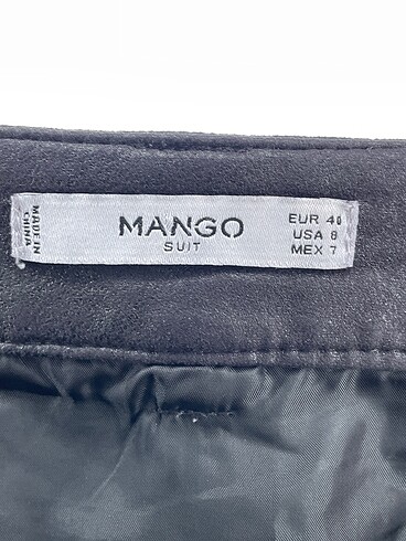 40 Beden siyah Renk Mango Mini Etek %70 İndirimli.