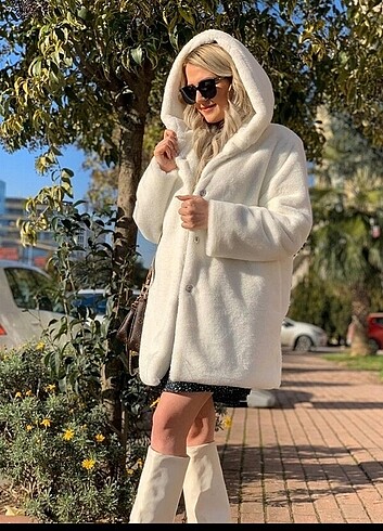 Peluş mont 
