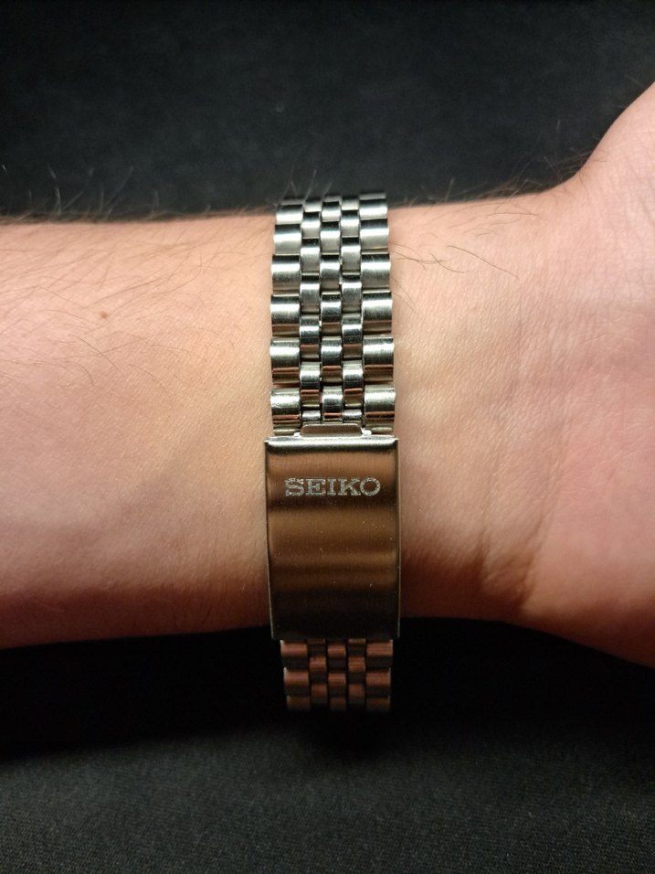 Koleksiyonluk Yeşil Kadran Seiko 5 Automatic 7009 Kalibre — görsel 6/12