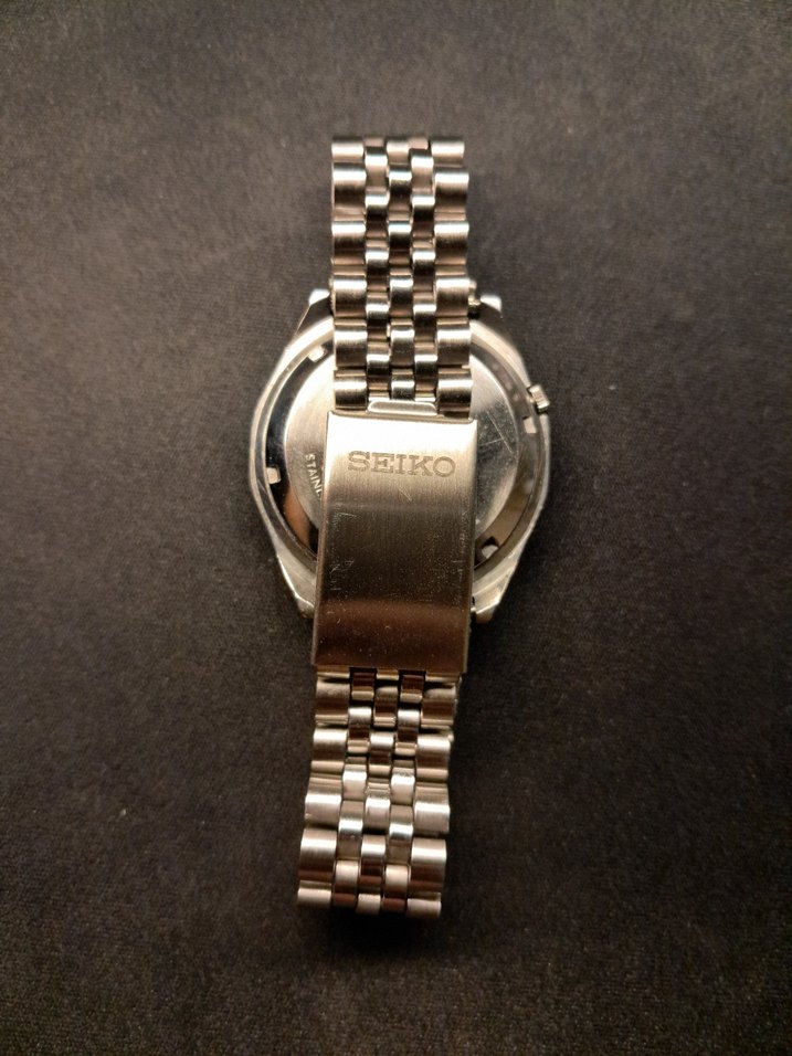 Koleksiyonluk Yeşil Kadran Seiko 5 Automatic 7009 Kalibre — görsel 11/12