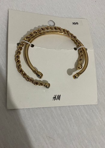 H&M Altin Zincirli İnce Bileklik