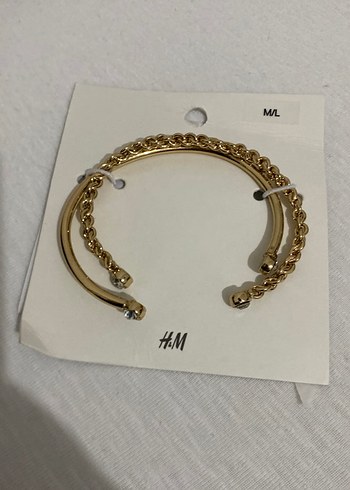 H&M Altin Zincirli Acik Bileklik