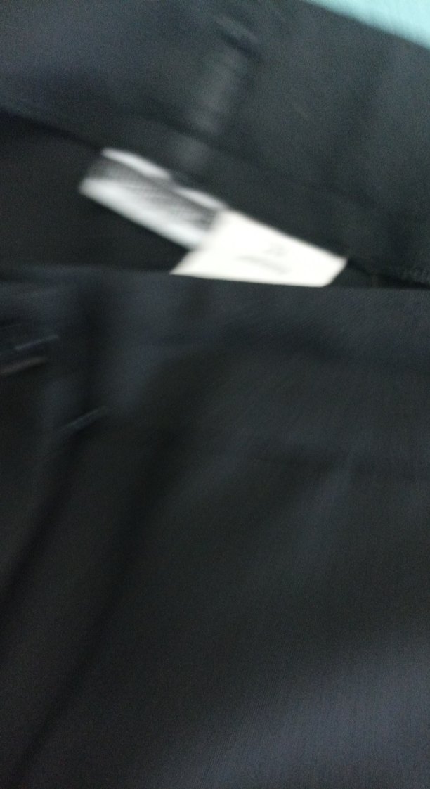 Siyah Düz Kesim Pantolon kumaş pantolon — görsel 6/10