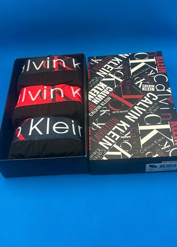 Calvin Klein 3lu Erkek Boxer Seti