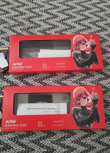 XPG D30 8+8 16 GB RAM 3200 MHZ sorunsuz