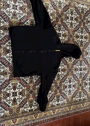 Kaft Zipoc Siyah Fermuarli Sweat