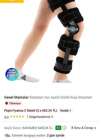 Ayarlı dizlik