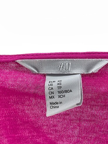 xs Beden pembe Renk H&M Bluz %70 İndirimli.