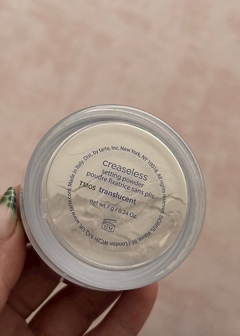Beden Tarte Sabitleyici Transparan Pudra