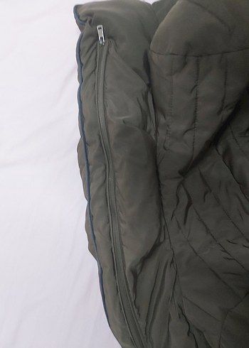 Zara haki Kürklü Kadın Kışlık Mont - Görsel 6