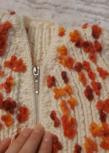 Kalın Bebek Triko Hırka - Görsel 2