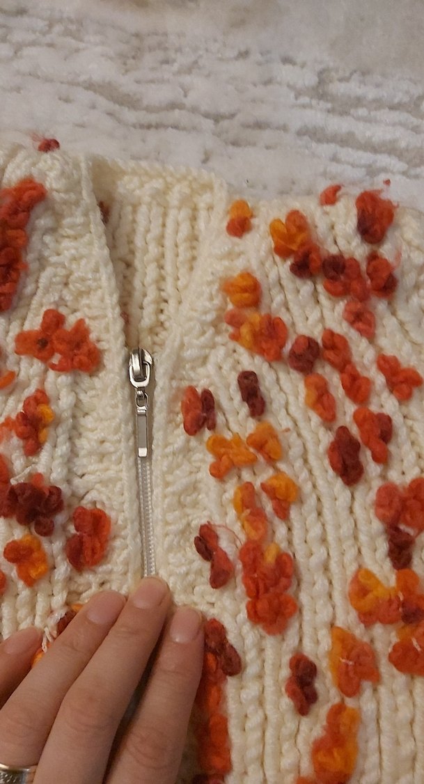 Kalın Bebek Triko Hırka - Görsel 2